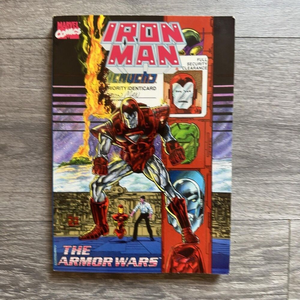 Marvel Comics Iron Man The Armor Wars Graphic Novel Trade Paperback English